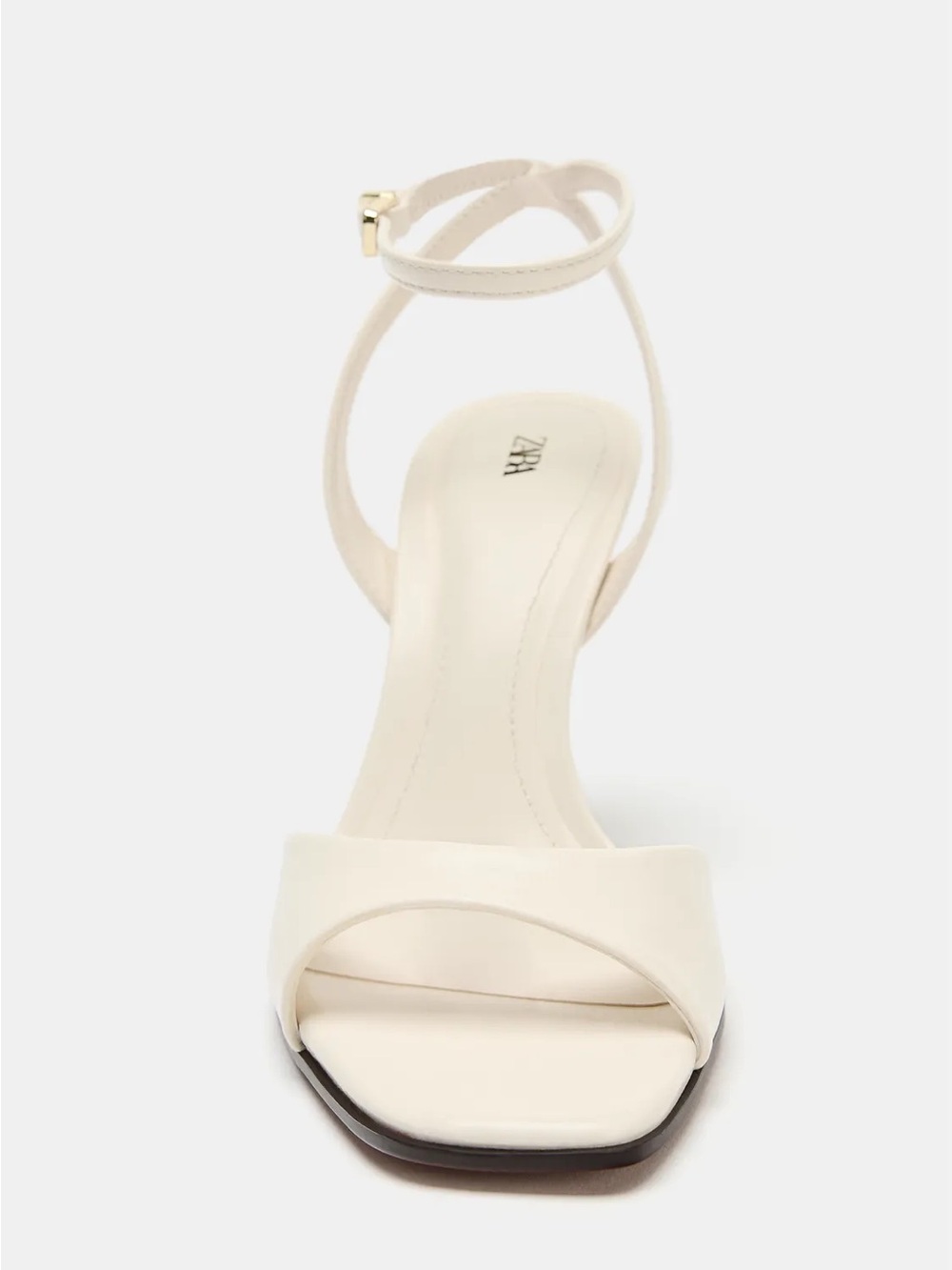 IN STORES NOW ZARA Heels wedding Homecoming White Size 40 US 9 - Picture 4 of 5